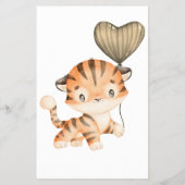 Raad eens de Baby | KAART BABY SHOWER (Achterkant)