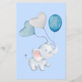 Raad eens de Baby | KAART BABY SHOWER (Achterkant)