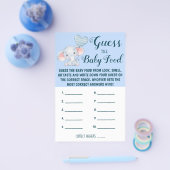 Raad eens de Baby | KAART BABY SHOWER (Enkel)