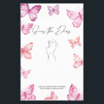 Raad eens de dresse Vrijgezellenfeest-spelbutterfl Flyer<br><div class="desc">Veel plezier met dit Vrijgezellenfeest Game! Geweldig ook voor Bachelorette,  Hen Party,  paar douches...  Vind overeenkomende objecten en meer opties in mijn winkel of neem contact met me op.</div>