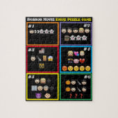Raad eens de Horror Movie Emoji Puzzle Game Legpuzzel (Verticaal)