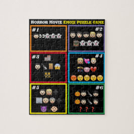 Raad eens de Horror Movie Emoji Puzzle Game Legpuzzel