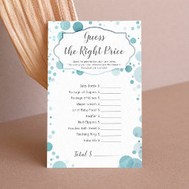 Raad eens de juiste prijs, Blue Stippen Baby Boy S