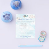 Raad eens de juiste prijs voor Baby shower game Ka Flyer (Enkel)