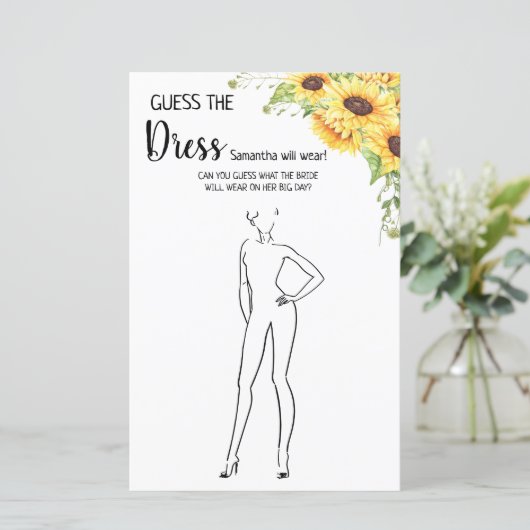 Raad eens de jurk die vrijgezellenfeest engels spa (Staand voorkant)