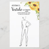 Raad eens de jurk die vrijgezellenfeest engels spa (Achterkant)