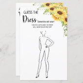 Raad eens de jurk die vrijgezellenfeest engels spa (Voorkant / Achterkant)