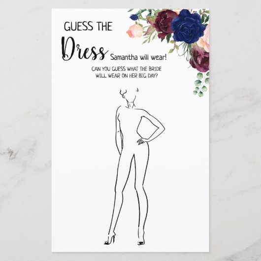 Raad eens de jurk die vrijgezellenfeest engels spa (Voorkant)