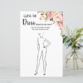 Raad eens de jurk die vrijgezellenfeest engels spa (Staand voorkant)