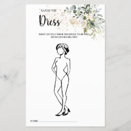 Raad eens de Kaart van de Dress Herbal Vrijgezelle