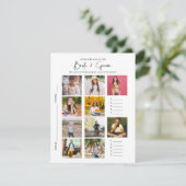 Raad eens de leeftijd | Foto Vrijgezellenfeest Gam Kaart (Staand voorkant)