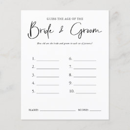 Raad eens de leeftijd | VRIJGEZELLENFEEST