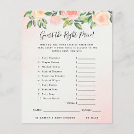 Raad eens de prijs | BABY SHOWER