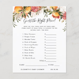 Raad eens de prijs | BABY SHOWER