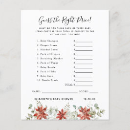 Raad eens de prijs | BABY SHOWER