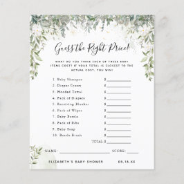 Raad eens de prijs | BABY SHOWER