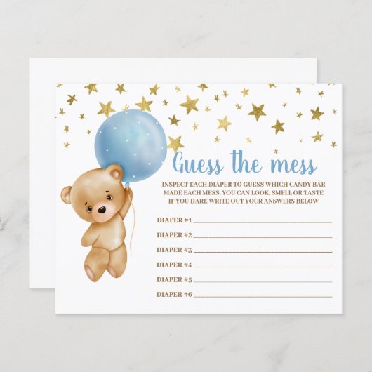 Raad eens de rommelkaart (Voorkant / Achterkant)