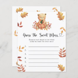 Raad eens de Sweet Mess spel - Pumpkin beer