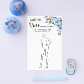 Raad eens de tweetalige spelkaart van het dress Vr Flyer