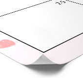 Raad eens de vervaldatum Little Sweetheart Baby sh Poster (Hoek)