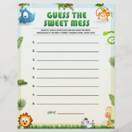 Raad eens de zoete muis [dierthema] briefhoofd