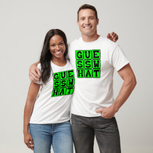 Raad eens, een geheim bewaren t-shirt