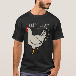 Raad eens een kippenpeuk t-shirt