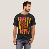 Raad eens grotevoet kont grappige sasquatch squatc t-shirt (Voorkant volledig)
