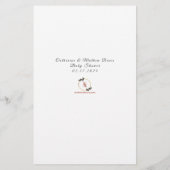 Raad eens het Baby Animal Game Baby shower (Achterkant)