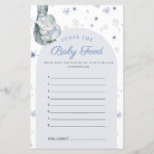 Raad eens het Baby Elephant Blue Baby shower