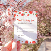 Raad eens het Baby food spel, Berry Sweet Baby sho Kaart