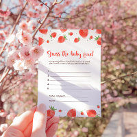 Raad eens het Baby food spel, Berry Sweet Baby sho