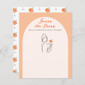 Raad eens het Dress Game Aperol Spritz Vrijgezelle (Voorkant / Achterkant)