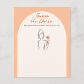 Raad eens het Dress Game Aperol Spritz Vrijgezelle (Voorkant)