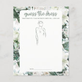 Raad eens het dress Vrijgezellenfeest Game (Voorkant)