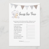 Raad eens het prijsspel Modern Baby Elephant Kaart (Voorkant)