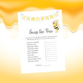 Raad eens het prijsspel Teddy Bear Kaart