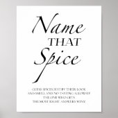 Raad eens het Spice Vrijgezellenfeest spel teken Poster (Voorkant)