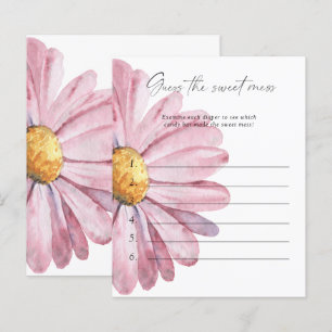 Raad eens het Sweet Mess Baby shower Game - Daisy