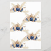 Raad eens het Vrijgezellenfeest van Dress Blue Flo Flyer (Achterkant)