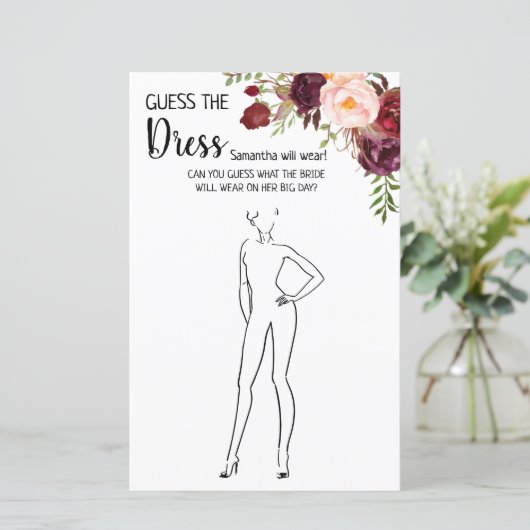 Raad eens het Vrijgezellenfeest van het dress Mars (Staand voorkant)