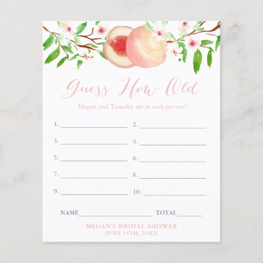 Raad eens hoe oud Bride in het Vrijgezellenfeest v Flyer (Voorkant)