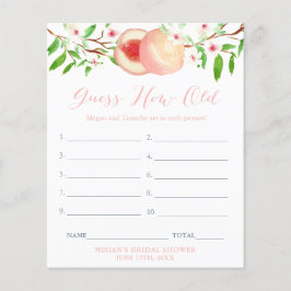 Raad eens hoe oud Bride in het Vrijgezellenfeest v Flyer