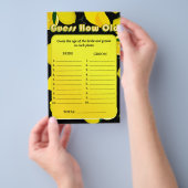 Raad eens hoe oud de bruid en bruidegom citroen zw flyer (Hand)