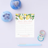 Raad eens hoe oud foto-spel voor Bridal/Co-ed Show Flyer (Enkel)