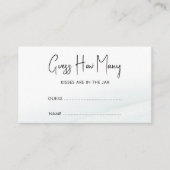 Raad eens hoe veel Vrijgezellenfeest met groene wa Advieskaart (Voorkant)