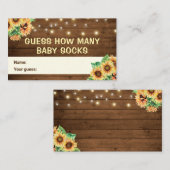 Raad eens hoeveel Baby contactdozen in de herfst v Informatiekaartje (Voorkant / Achterkant)