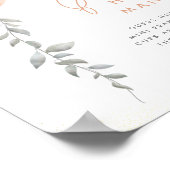 Raad eens hoeveel Baby shower een Greenery Balloon Poster (Hoek)