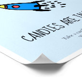 Raad eens hoeveel Baby shower spel Poster (Hoek)