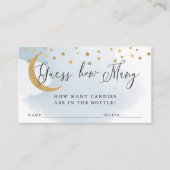 Raad eens hoeveel Blue Over the Moon Kaart raden (Voorkant)